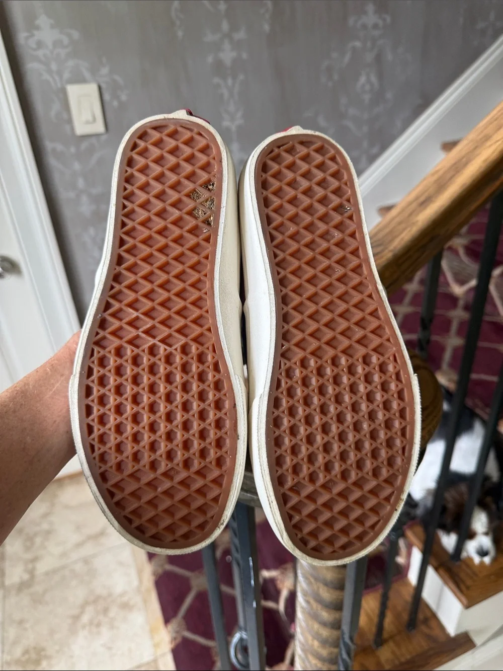 VANS ladies SF retro sneaker size 8 1/2 very good condition men’s size 7 - Picture 6 of 11